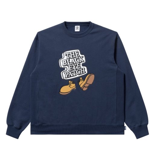 他の写真1: BlackEyePatch/OG BOY CREW SWEAT（NAVY）