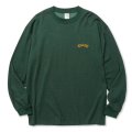 【40%OFF】CALEE/VINTAGE TYPE R/C DROP SHOULDER L/S TEE（GREEN）［ドロップショルダー長袖T-24春夏］