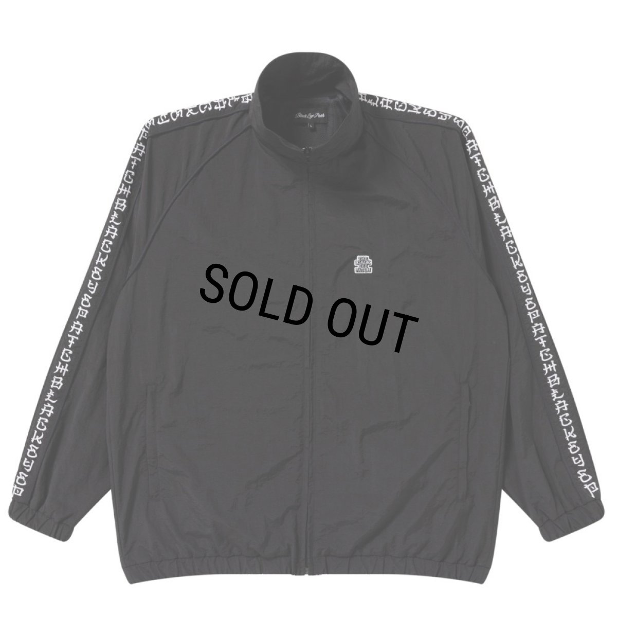 画像1: BlackEyePatch/KANJI TAPED NYLON TRACK JACKET(BLACK) (1)