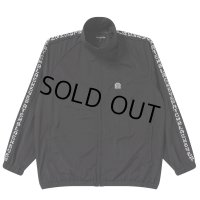 BlackEyePatch/KANJI TAPED NYLON TRACK JACKET（BLACK）