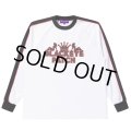 BlackEyePatch/PIMP SPORT JERSEY L/S TEE（WHITE）