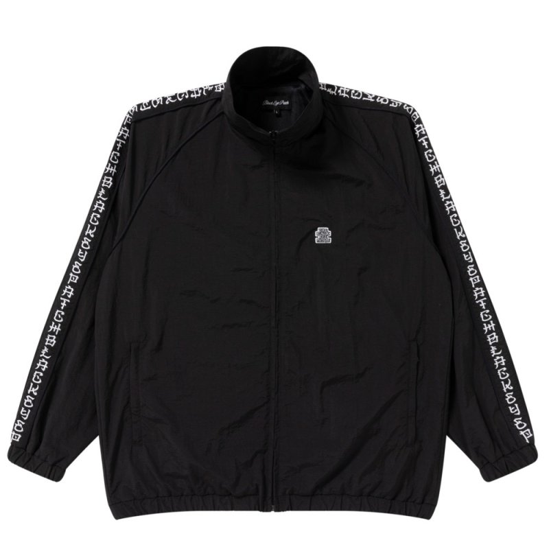 画像1: BlackEyePatch/KANJI TAPED NYLON TRACK JACKET(BLACK)