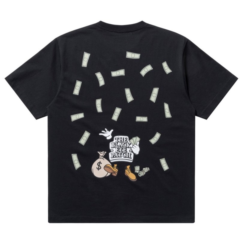 画像2: BlackEyePatch/MAKE IT RAIN TEE（BLACK）