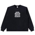 画像1: BlackEyePatch/OG LABEL CREW SWEAT（BLACK） (1)