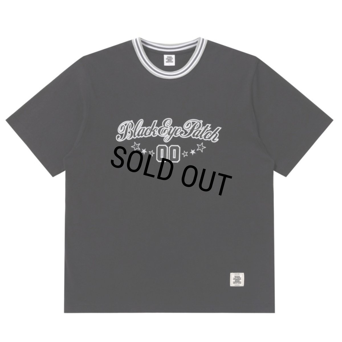 画像1: BlackEyePatch/SPORTY SCRIPT LOGO TEE（BLACK） (1)