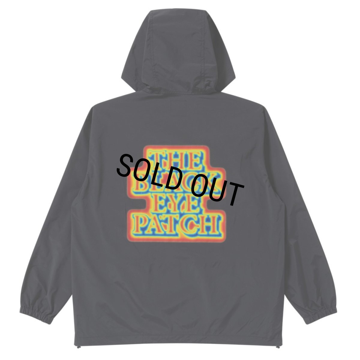 画像1: BlackEyePatch/THERMOGRAPHY OG LABEL HOODED JACKET (BLACK) (1)