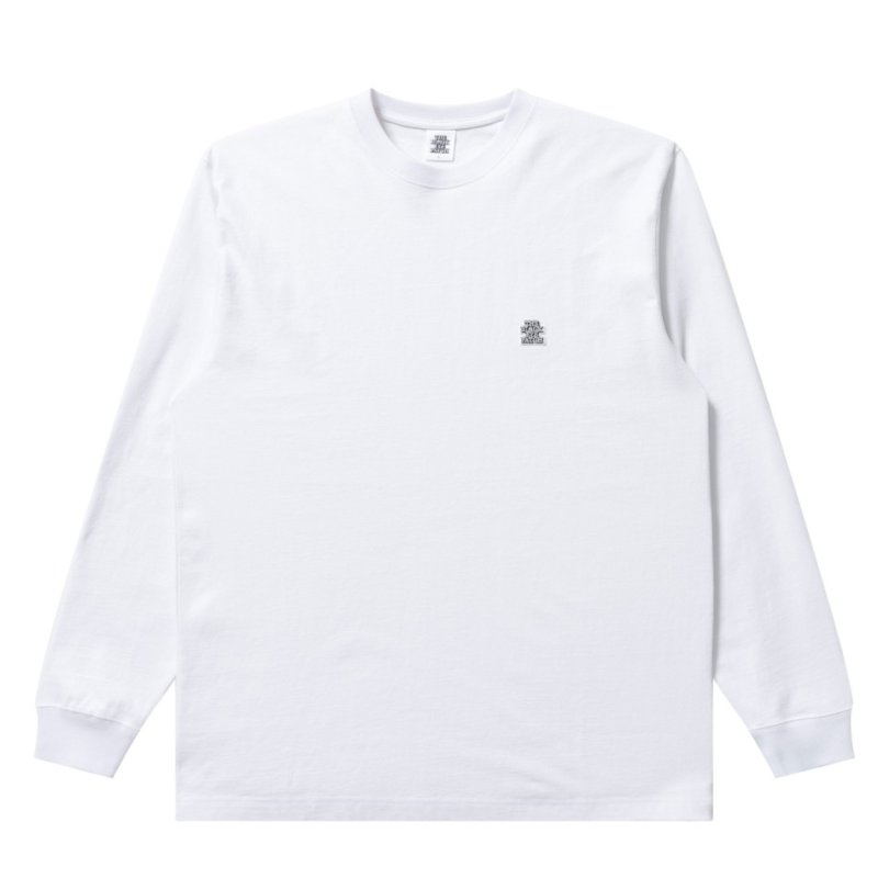 画像1: BlackEyePatch/SMALL OG LABEL L/S TEE（WHITE）