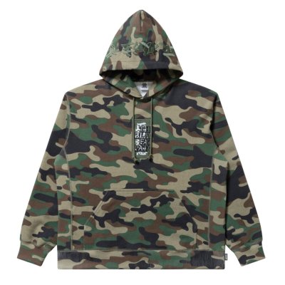 画像1: BlackEyePatch/CAMOUFLAGE HWC LABEL HOODIE（CAMO）