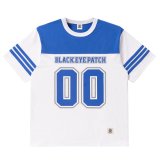 BlackEyePatch/DOUBLE O FOOTBALL TEE（WHITE）