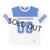 BlackEyePatch/DOUBLE O FOOTBALL TEE（WHITE）
