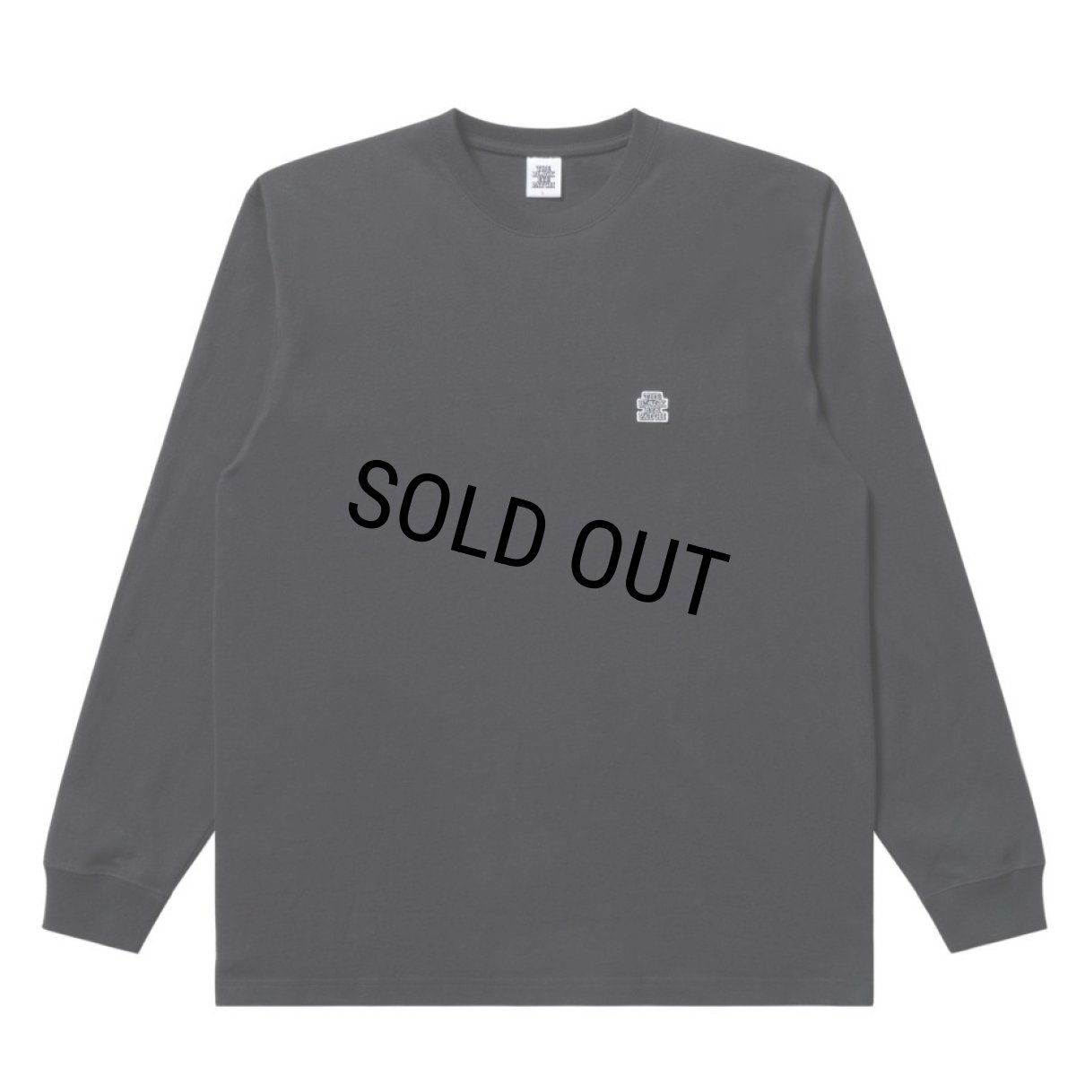 画像1: BlackEyePatch/SMALL OG LABEL L/S TEE（BLACK） (1)