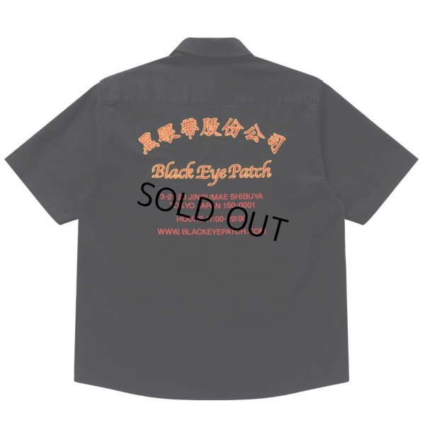 画像2: BlackEyePatch/CHINATOWN STORE S/S WORK SHIRT（BLACK）