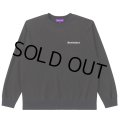 BlackEyePatch/OE LOGO RAGLAN CREW SWEAT（BLACK）
