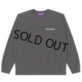 BlackEyePatch/OE LOGO RAGLAN CREW SWEAT（BLACK）
