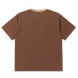 画像2: BlackEyePatch/SPORTY SCRIPT LOGO TEE（BROWN） (2)