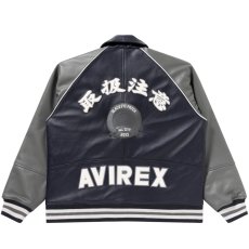 画像1: BlackEyePatch/ALL CITY HWC AVIREX JACKET(GRAY/NAVY) (1)