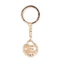 BlackEyePatch/BAMBOO HOOP KEYCHAIN（GOLD）