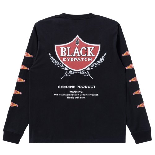 他の写真2: BlackEyePatch/SWEET CIGAR LABEL L/S TEE（BLACK）