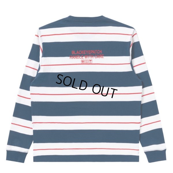 画像2: BlackEyePatch/HWC BORDERED L/S TEE（MULTI）