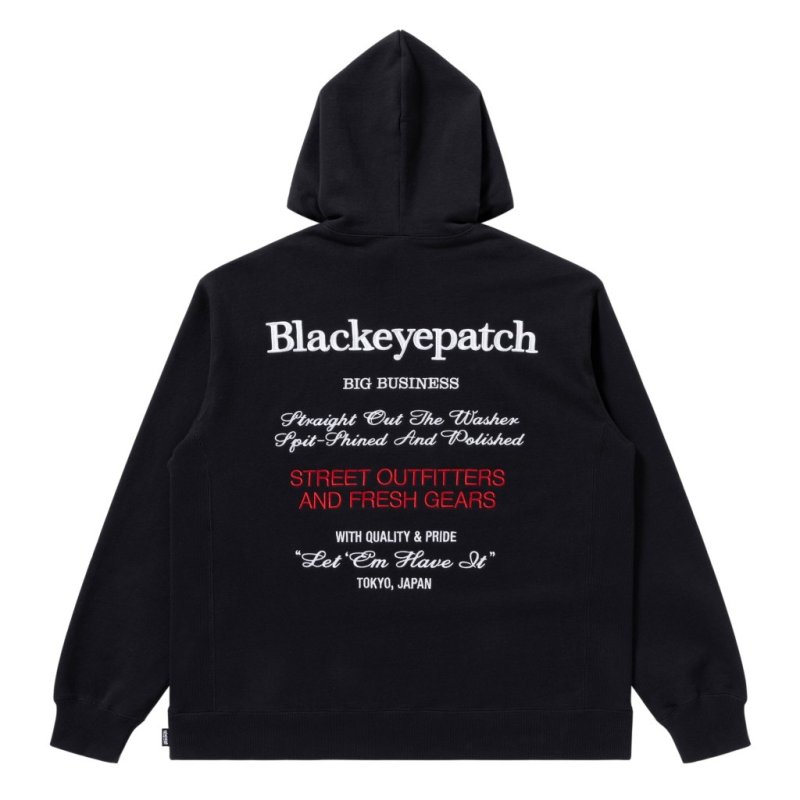 画像2: BlackEyePatch/BIG BUSINESS STATEMENT HOODIE（BLACK）