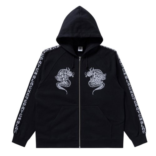 他の写真1: BlackEyePatch/KANJI TAPED DRAGON ZIP HOODIE（BLACK）