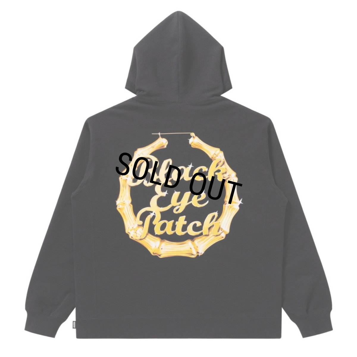 画像2: BlackEyePatch/BAMBOO HOOP HOODIE(BLACK) (2)