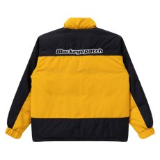 画像2: BlackEyePatch/2 TONE NYLON PUFFER JACKET(YELLOW) (2)