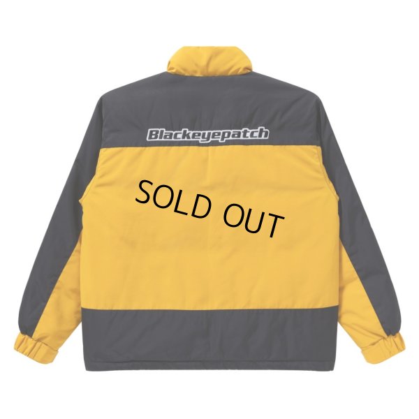画像2: BlackEyePatch/2 TONE NYLON PUFFER JACKET（YELLOW）