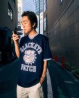 画像3: BlackEyePatch/BULLDOG V NECK GAME SHIRT（NAVY） (3)