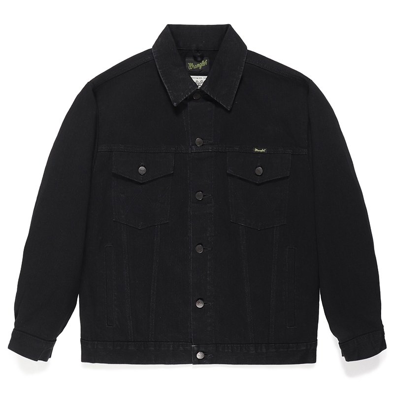 画像1: WACKO MARIA/WRANGLER / DENIM TRUCKER JACKET（BLACK）［デニムトラッカーJKT-24春夏］