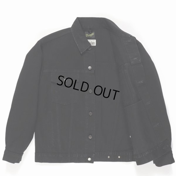 画像2: WACKO MARIA/WRANGLER / DENIM TRUCKER JACKET（BLACK）［デニムトラッカーJKT-24春夏］