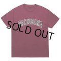 WACKO MARIA/T-SHIRT（BURGUNDY）［プリントT-24春夏］