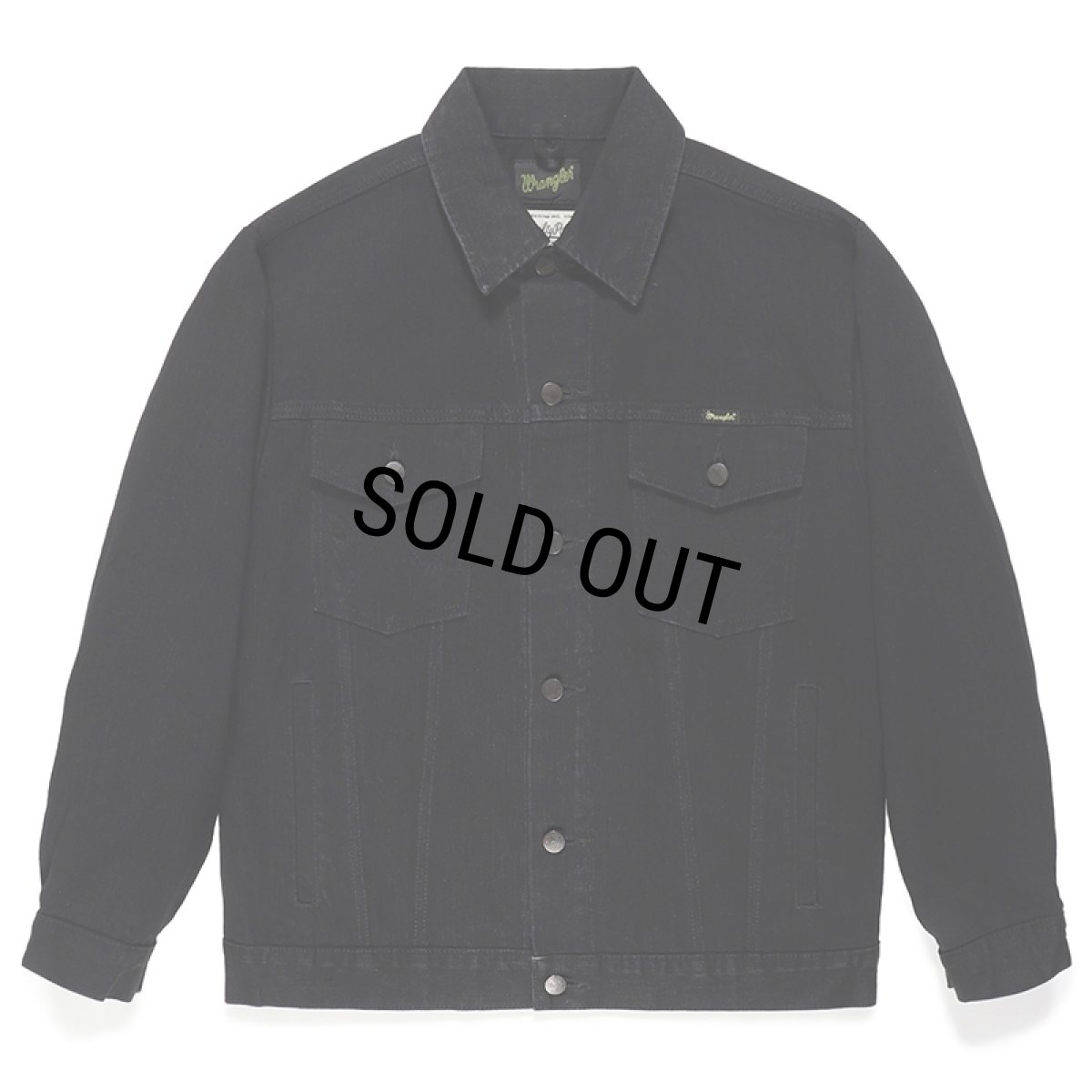 画像1: WACKO MARIA/WRANGLER / DENIM TRUCKER JACKET（BLACK）［デニムトラッカーJKT-24春夏］ (1)