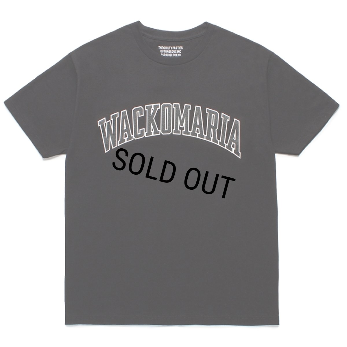 画像1: WACKO MARIA/T-SHIRT（BLACK）［プリントT-24春夏］ (1)