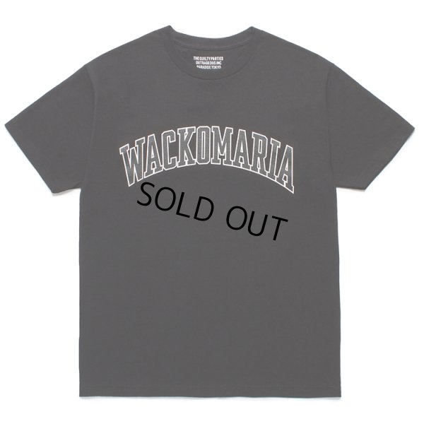 画像1: WACKO MARIA/T-SHIRT（BLACK）［プリントT-24春夏］