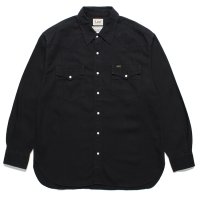 WACKO MARIA/LEE / DENIM WESTERN SHIRT（BLACK）［デニムウエスタンシャツ-24春夏］