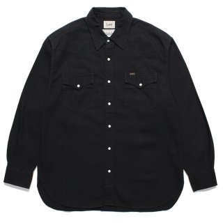 WACKO MARIA/LEE / DENIM WESTERN SHIRT（BLACK）［デニムウエスタン