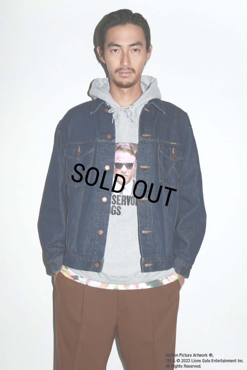 画像3: WACKO MARIA/WRANGLER / DENIM TRUCKER JACKET（BLACK）［デニムトラッカーJKT-24春夏］ (3)