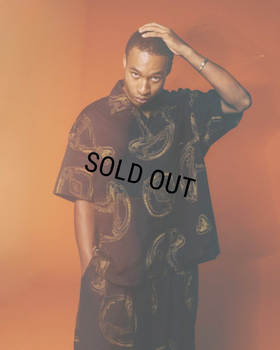 画像9: TIGHTBOOTH/DABS ALOHA（Black） 【30%OFF】［アロハシャツ-24春夏］ (9)