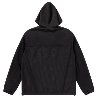 画像2: BlackEyePatch/HOODED MESH ZIP HOODIE（BLACK）