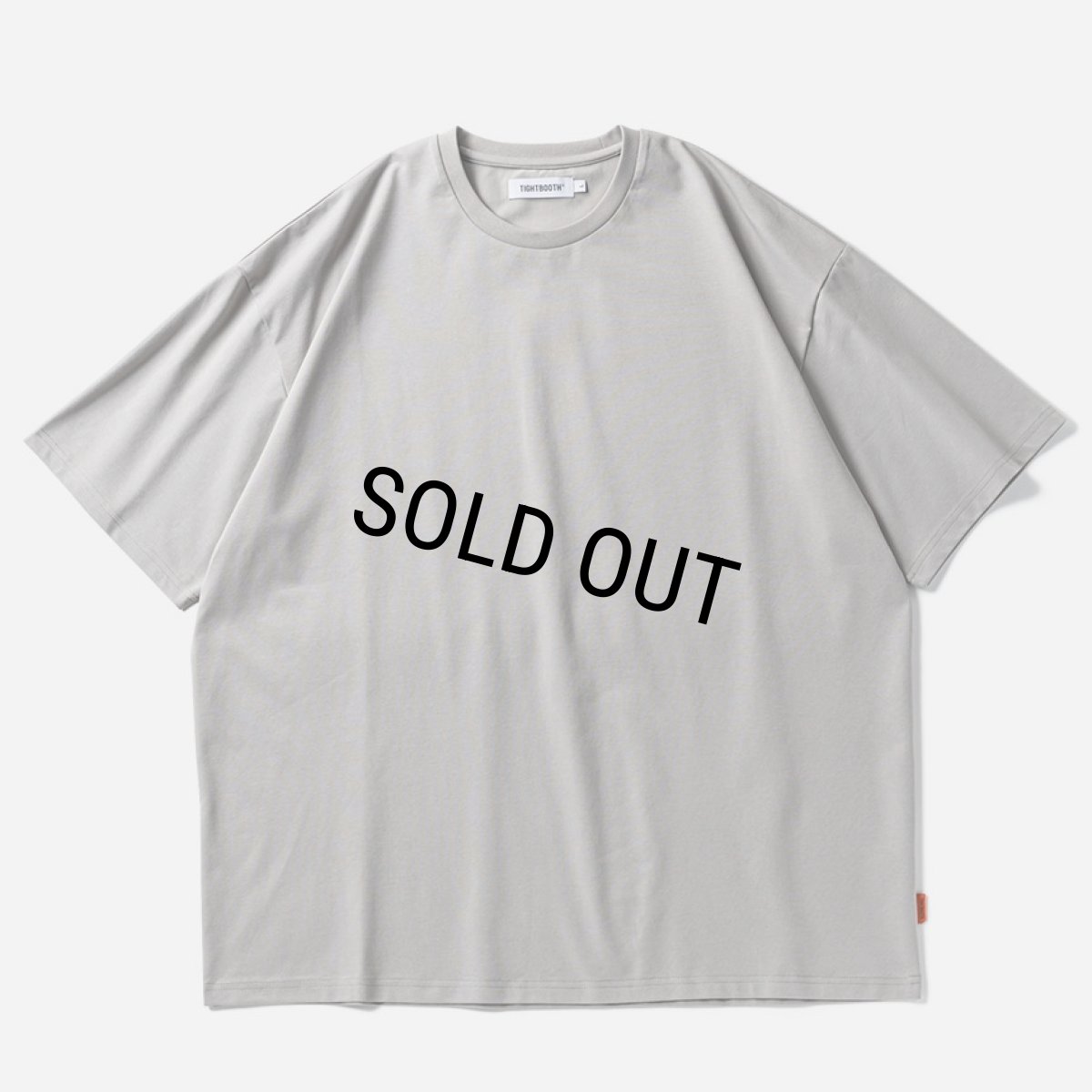 画像1: TIGHTBOOTH/JING T-SHIRT（Gray）［プレーンT-24春夏］ (1)