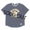 BlackEyePatch/CROWN LOGO RIBBED TEE（NAVY）