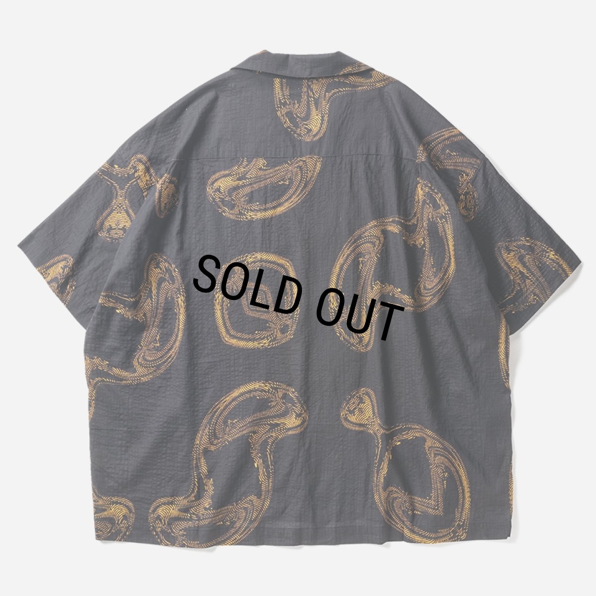 画像2: TIGHTBOOTH/DABS ALOHA（Black） 【30%OFF】［アロハシャツ-24春夏］ (2)