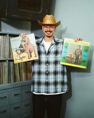 画像2: WACKO MARIA/OMBRE CHECK OPEN COLLAR SHIRT（BLUE）［オンブレチェックオープンカラーシャツ-24春夏］ (2)