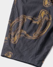 画像7: TIGHTBOOTH/DABS BALLOON PANTS（Black） 【20%OFF】［総柄バルーンパンツ-24春夏］ (7)