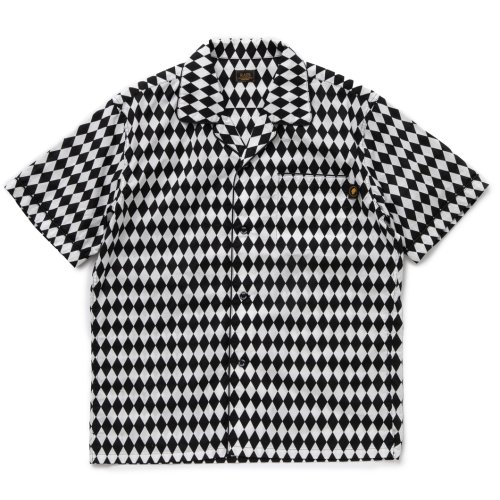 他の写真1: 【30%OFF】RATS/CHECKERD FLAG S/S SHIRT（BLACK）［チェッカーフラッグシャツ-24春夏］