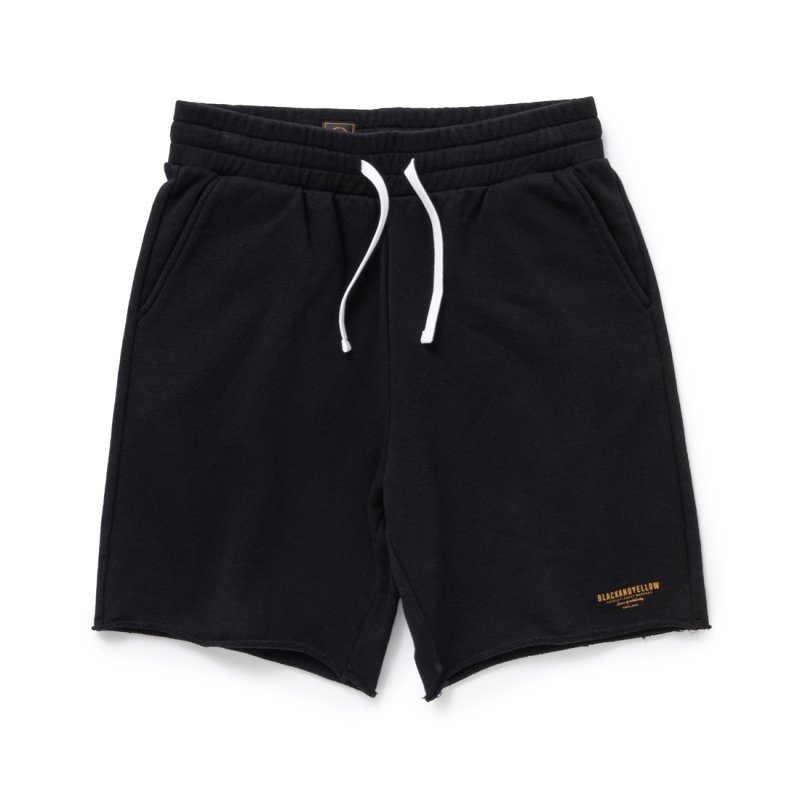 画像1: RATS/CUT OFF SWEAT SHORTS（BLACK）［カットオフスウェットショーツ-24春夏］