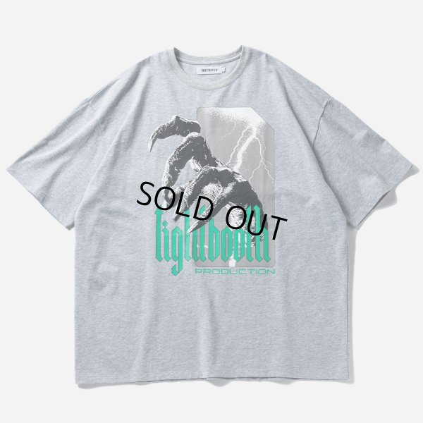 画像1: TIGHTBOOTH/HAND T-SHIRT（Heather Gray） 【20%OFF】［プリントT-24春夏］