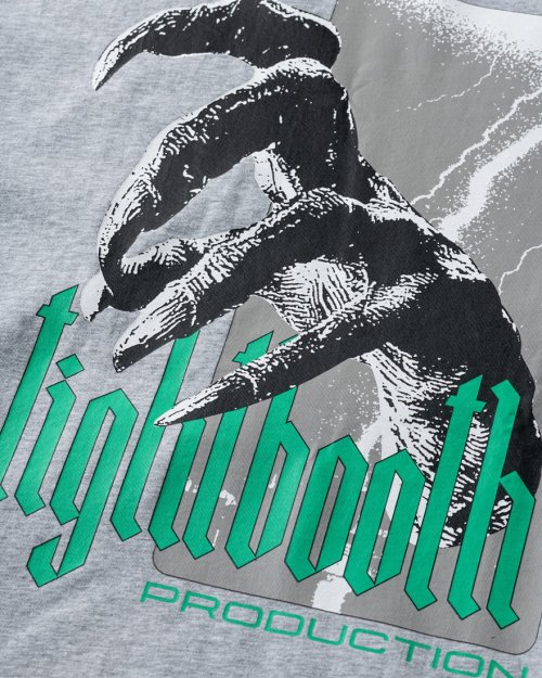 他の写真2: TIGHTBOOTH/HAND T-SHIRT（Heather Gray） 【20%OFF】［プリントT-24春夏］