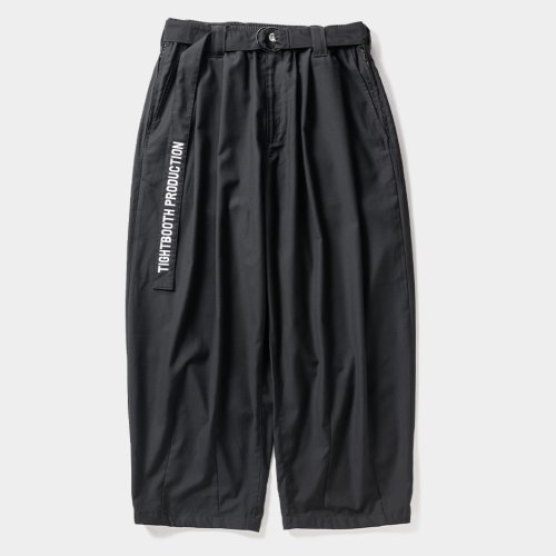 他の写真1: TIGHTBOOTH/BAGGY SLACKS（Black）［バギースラックス-24春夏］